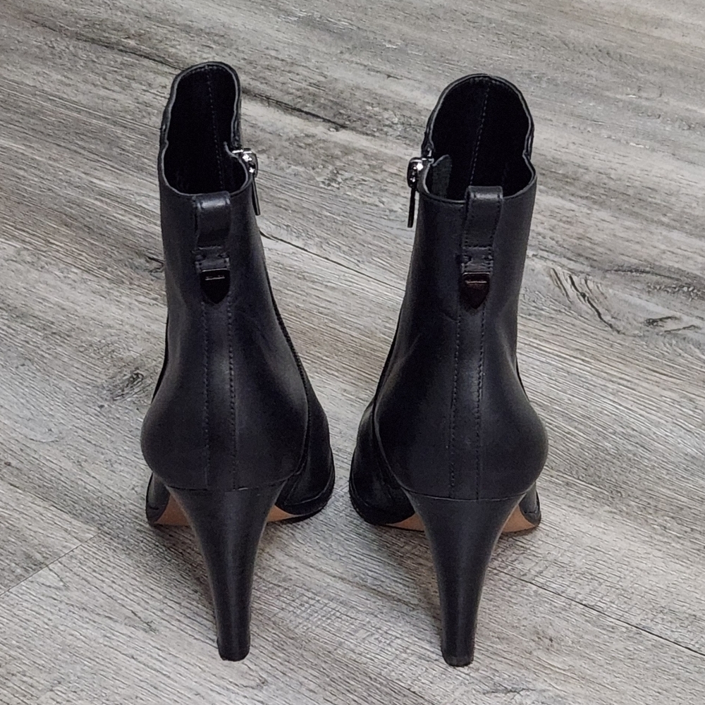 Coach Jemma Black Ankle Boots WORN ONCE - Picture 7 of 12